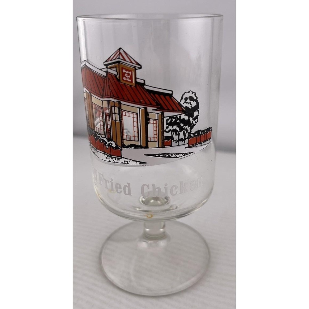 (1) KFC Kentucky Fried Chicken Cordial Glass **RARE**
